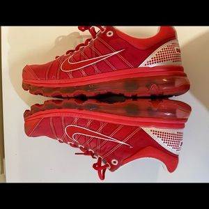 Nike Air Max Red Size 8 Mens